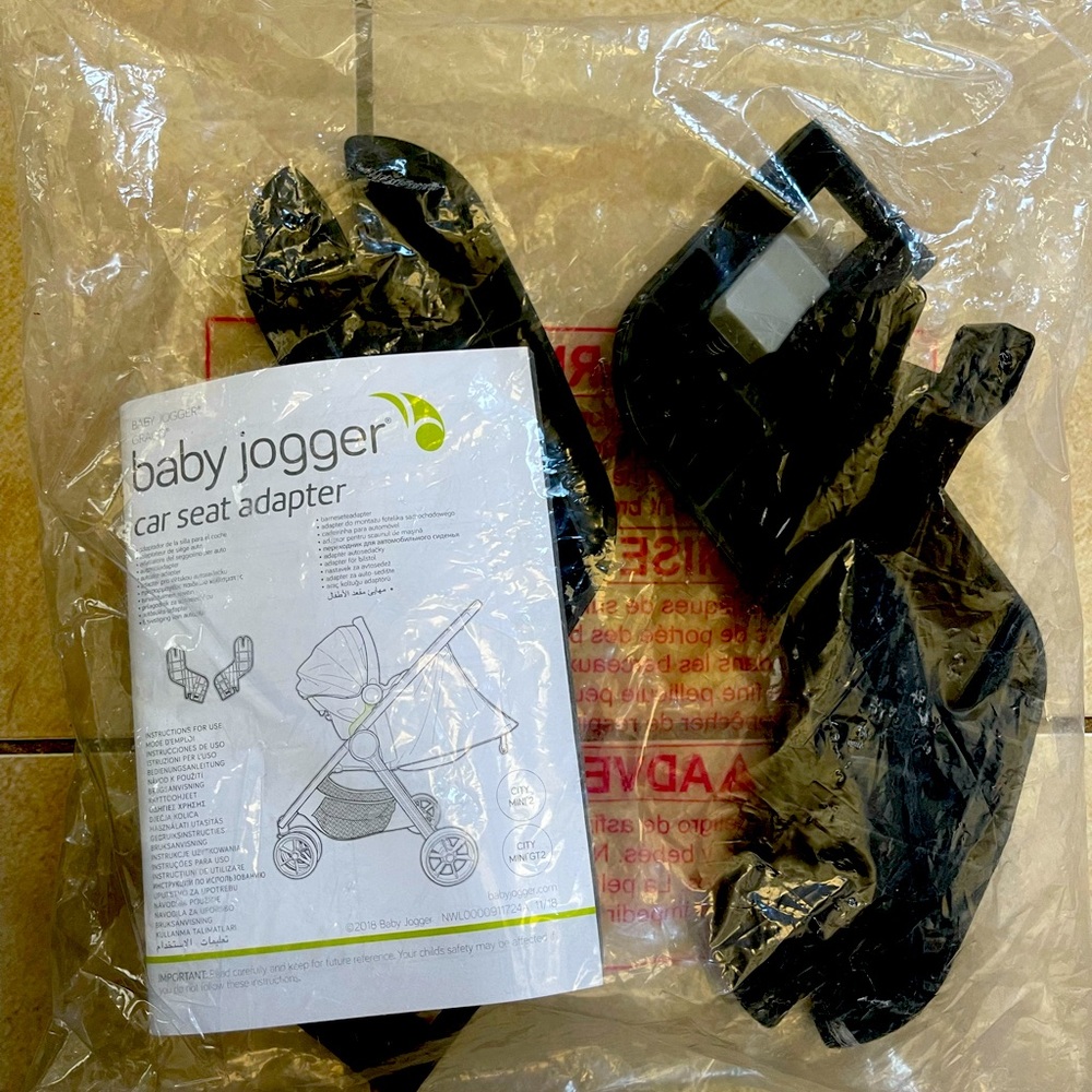 Baby jogger car seat adapter for graco car seat
